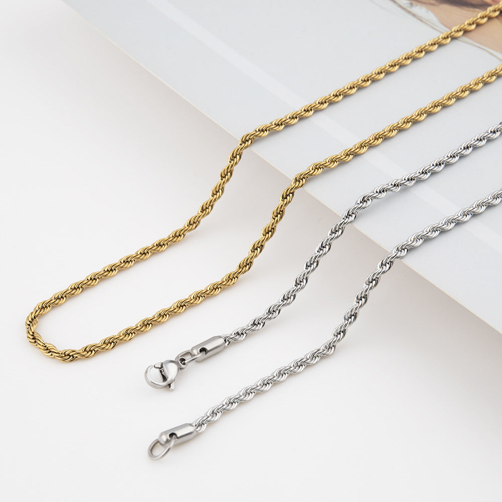 Cadenas de acero - Trenzada