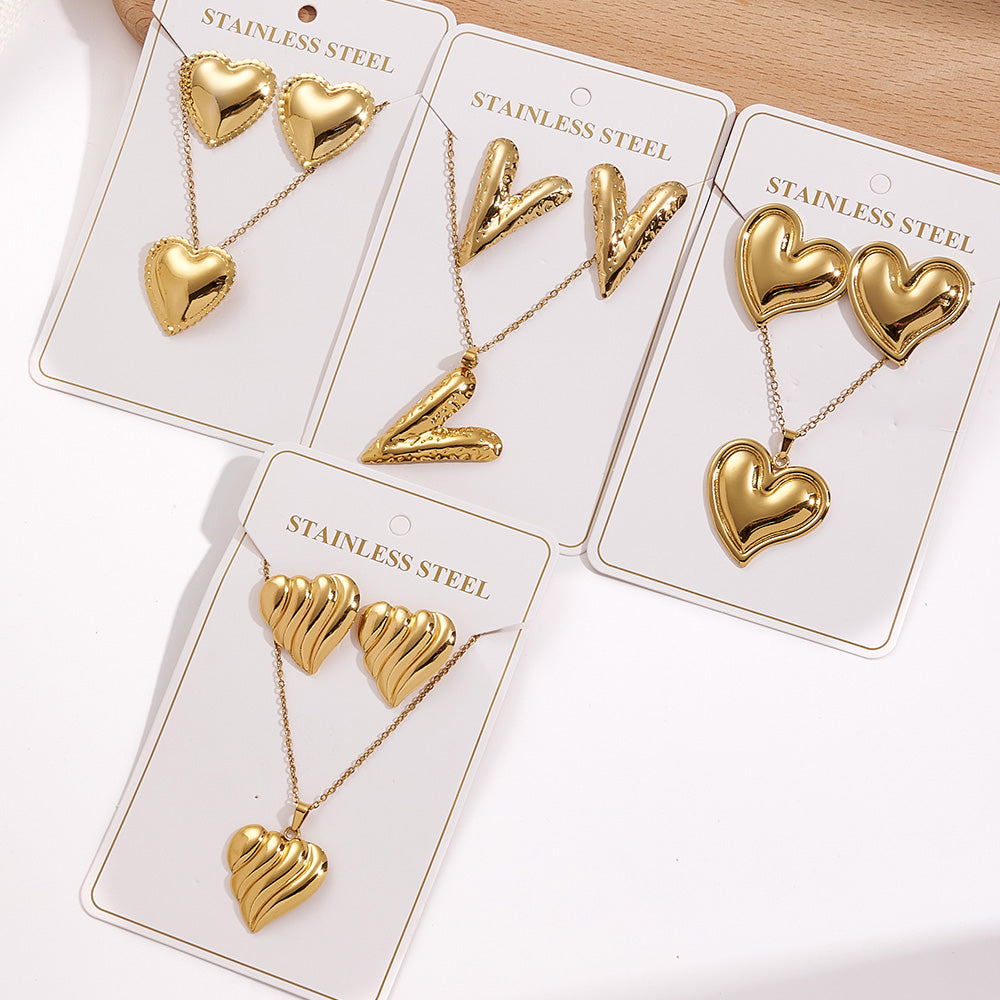 Sets cadena y zarcillos