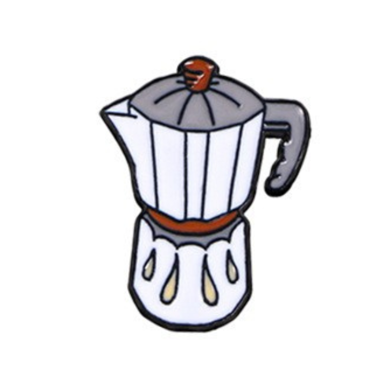 PIn o broche - Cafe
