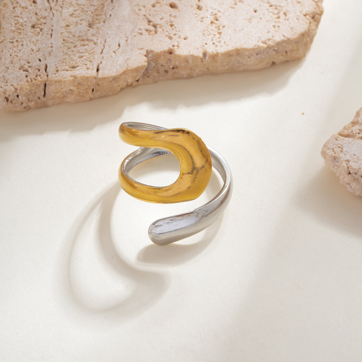 Anillos bitono de acero