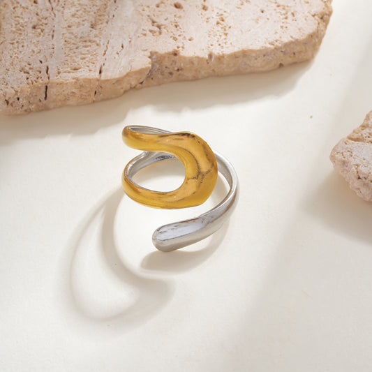 Anillos bitono de acero