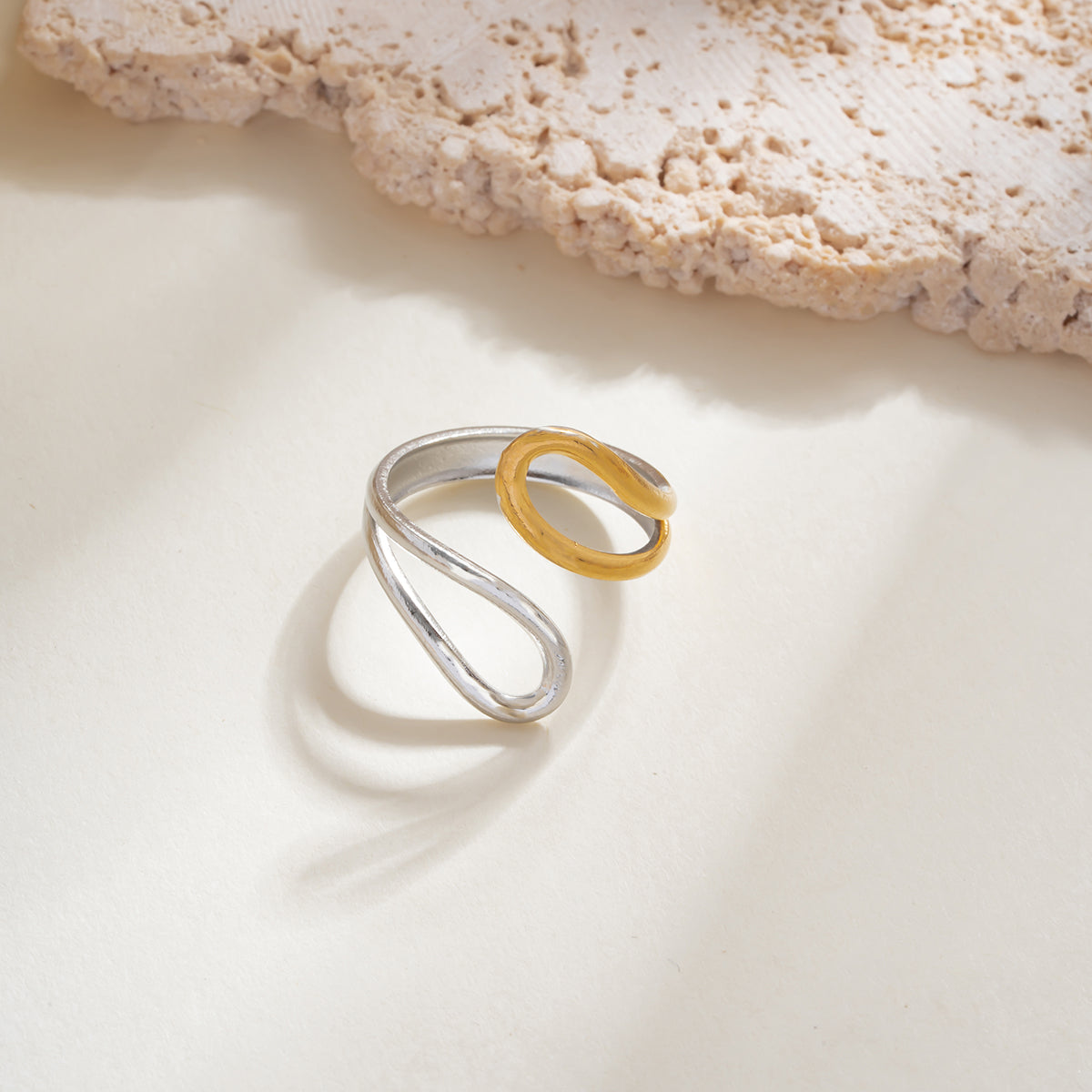 Anillos bitono de acero