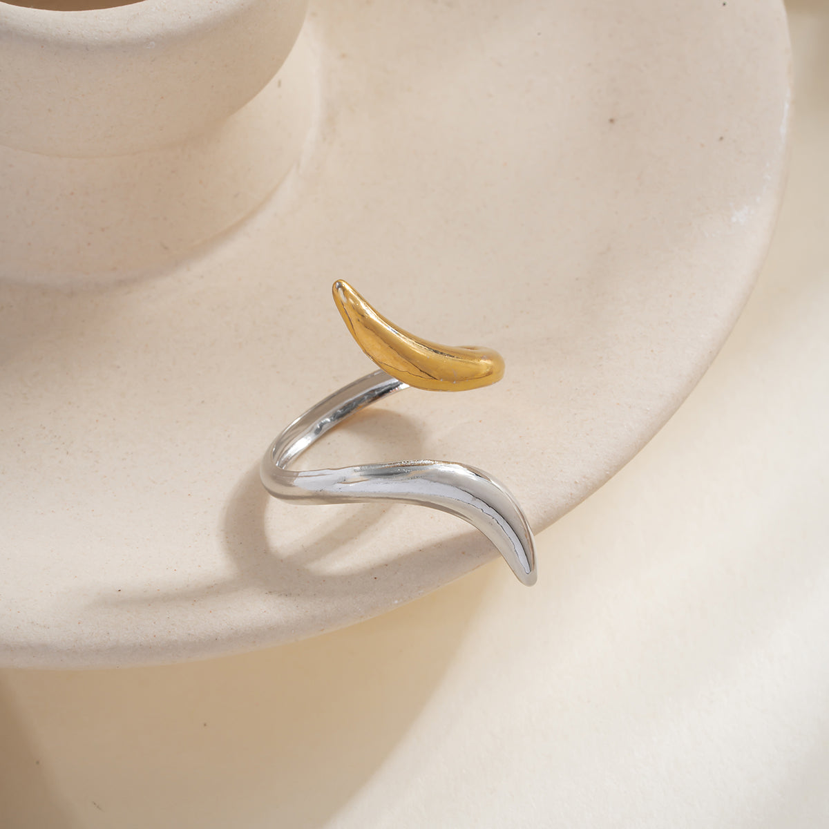 Anillos bitono de acero