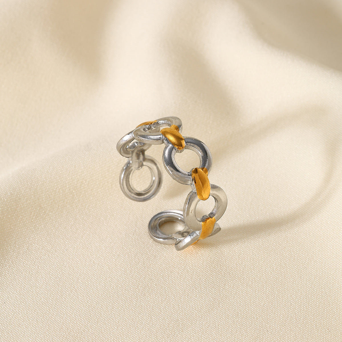 Anillos bitono de acero