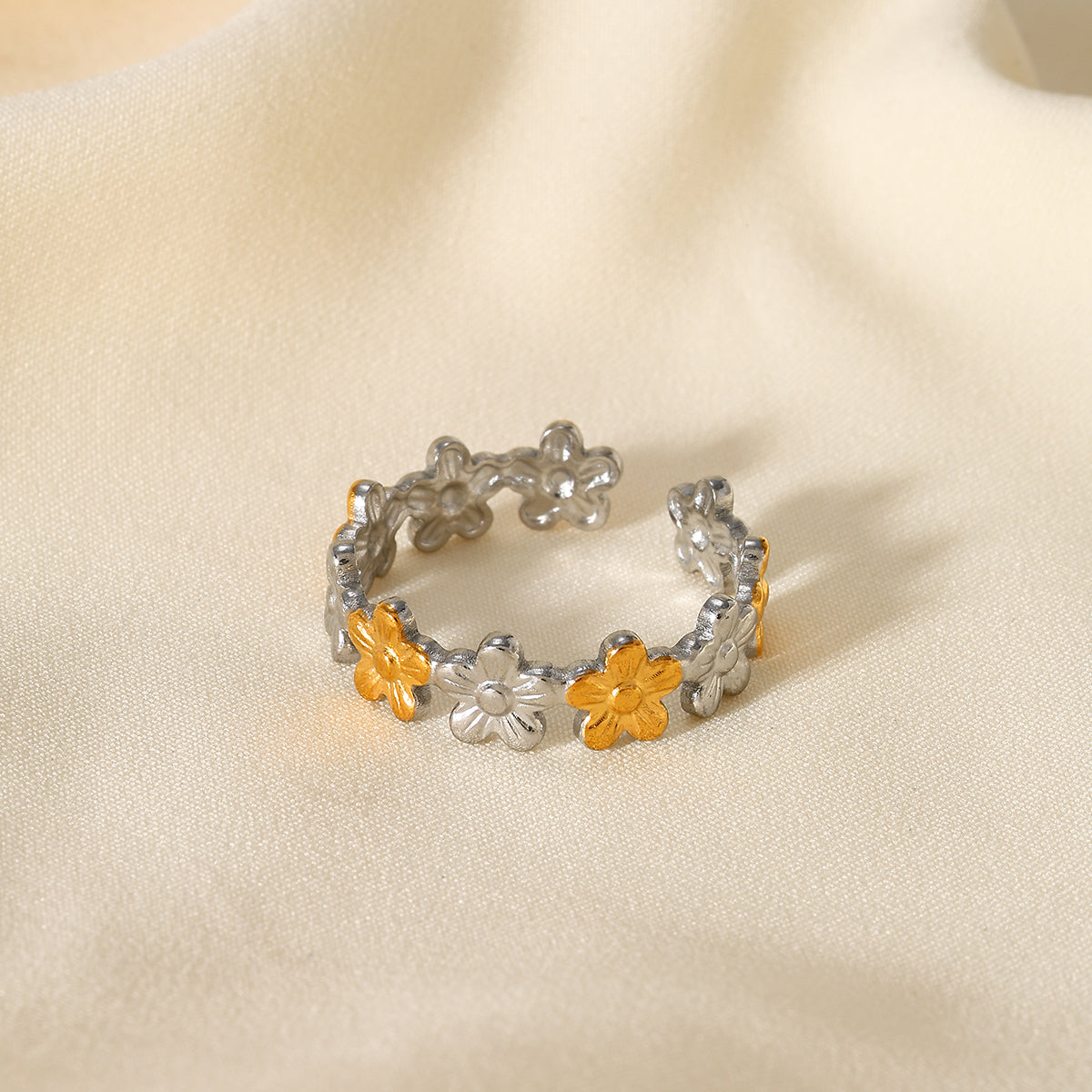 Anillos bitono de acero