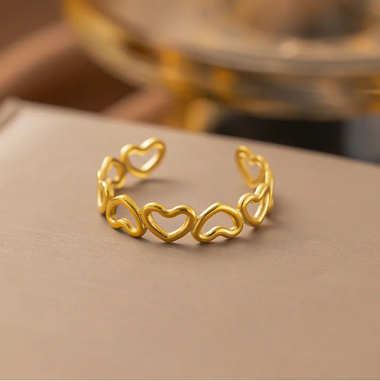 Anillos de acero - Corazones