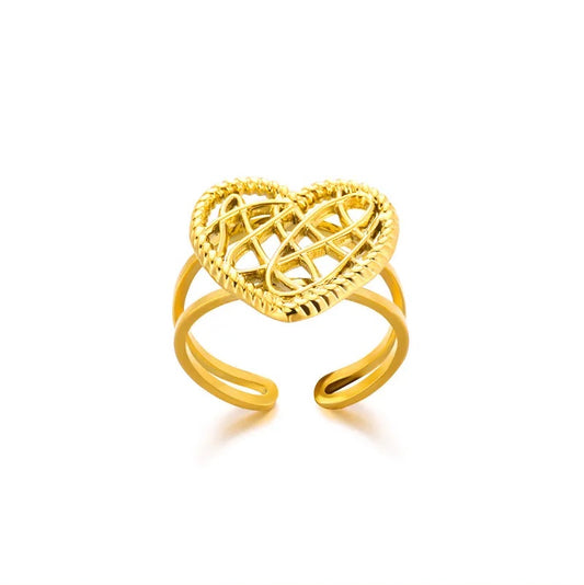 Anillos de acero - Corazon