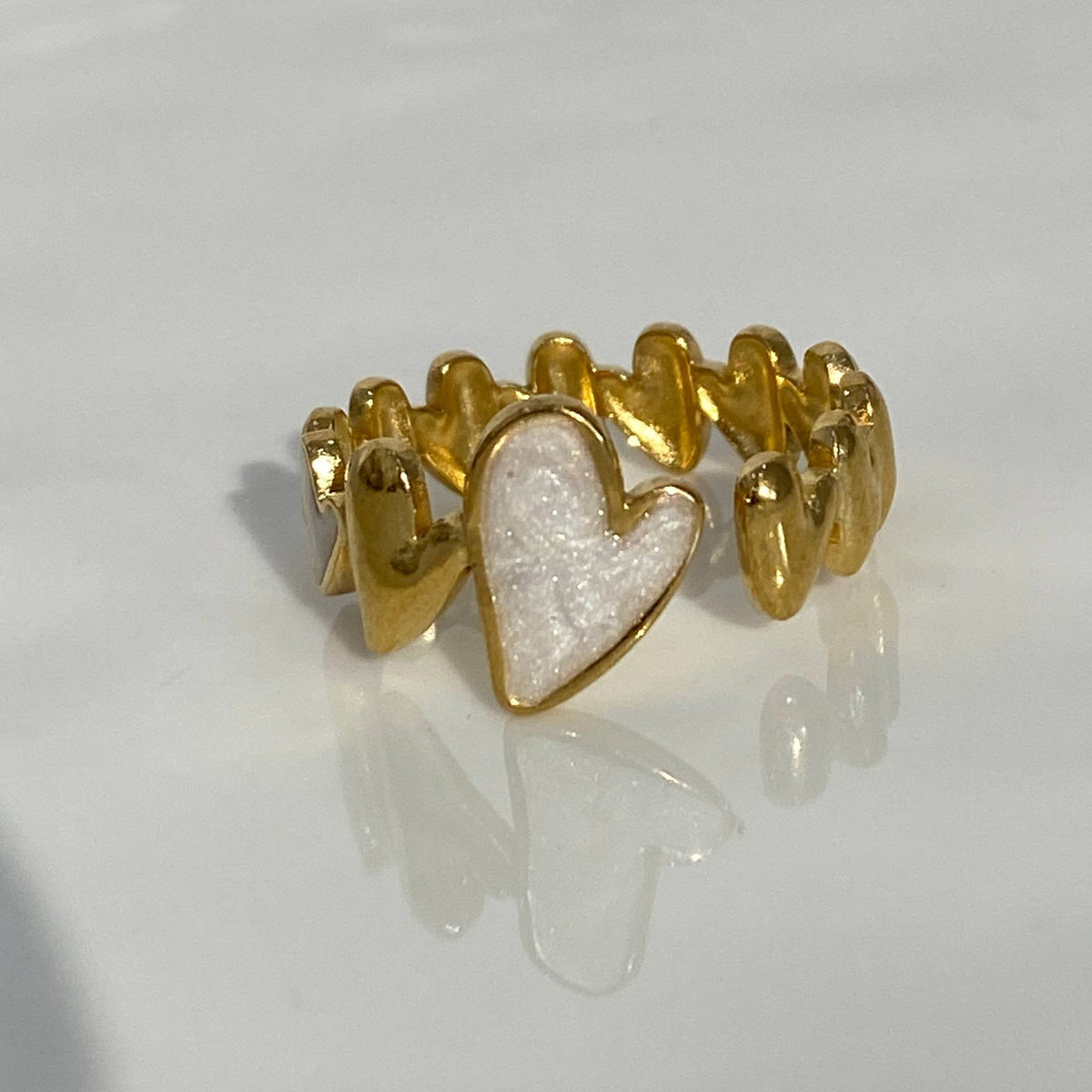 Anillos de acero - Corazones