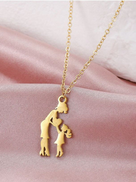 Cadena de acero para mama e hija