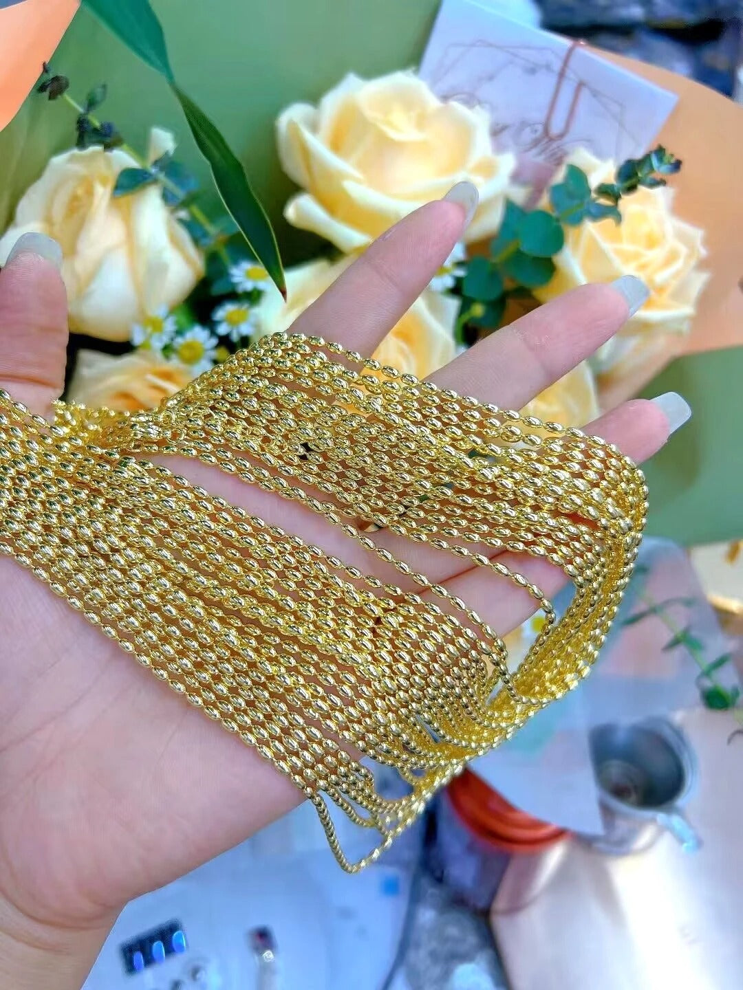 Cadena estilo arrocito