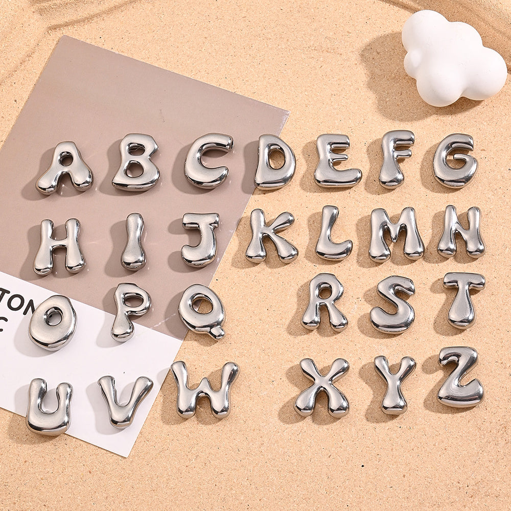 Dijes de letras chunky grandes