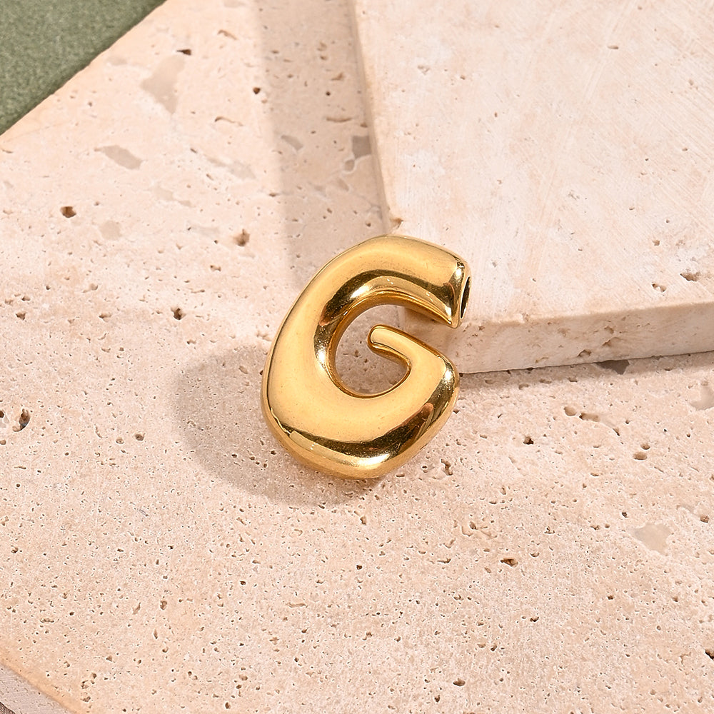 Dijes de letras chunky grandes