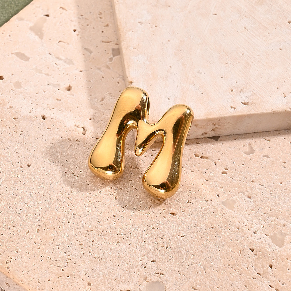 Dijes de letras chunky grandes