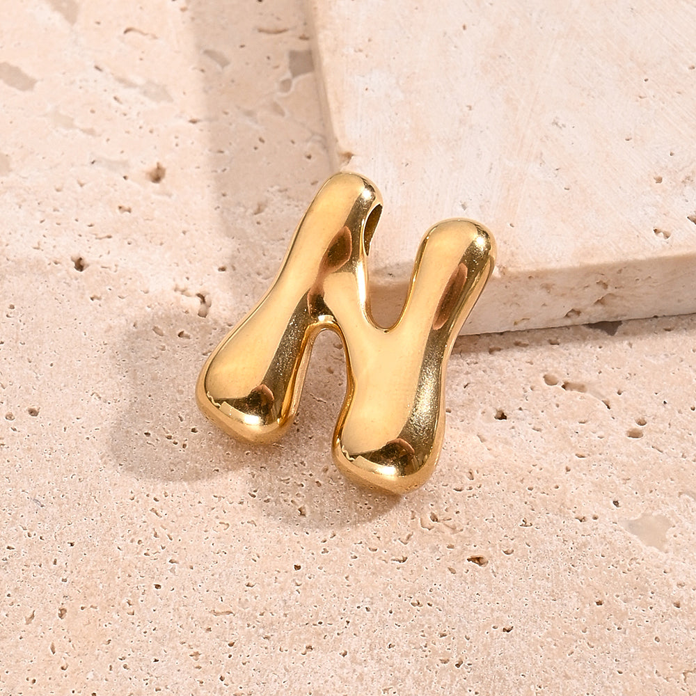 Dijes de letras chunky grandes