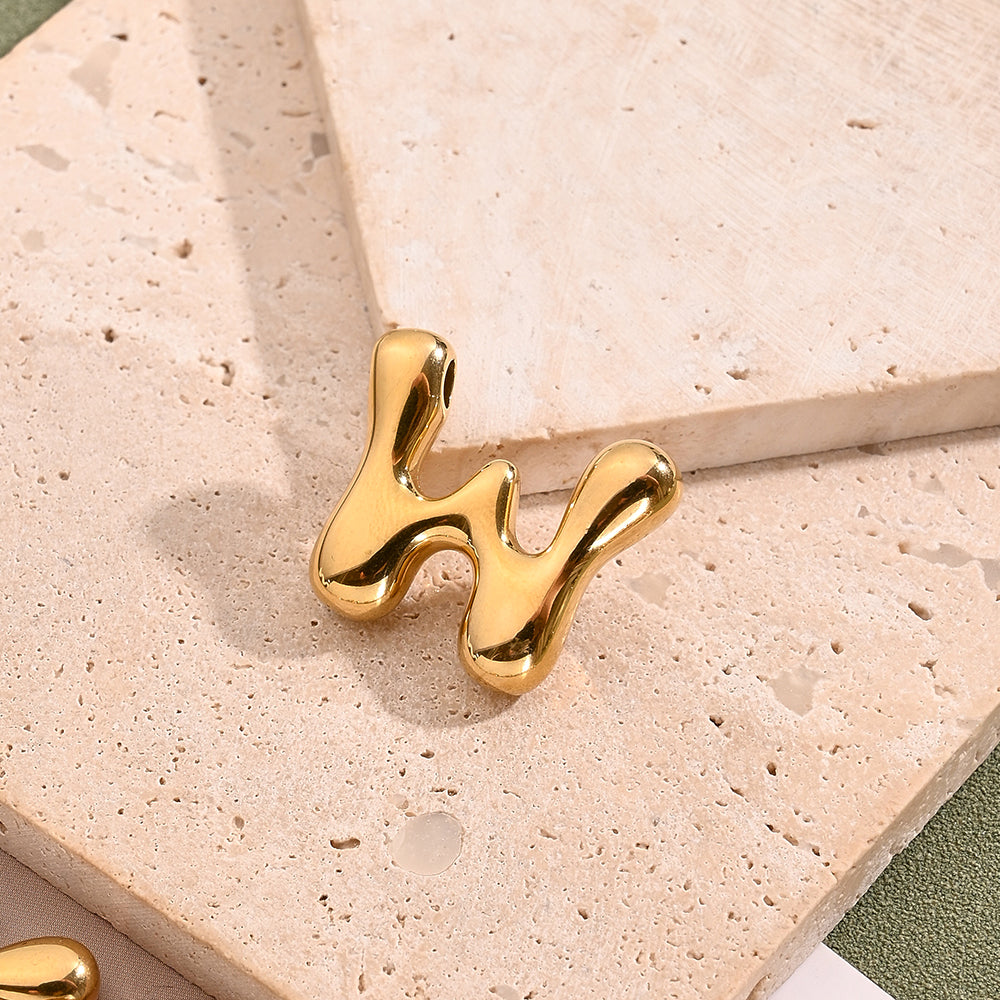 Dijes de letras chunky grandes