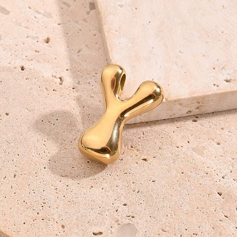 Dijes de letras chunky grandes