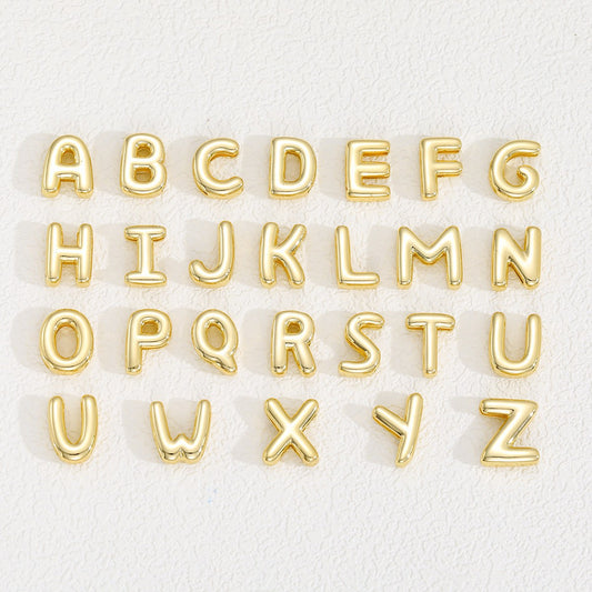 Dijes de letras - Pasador para pulseras