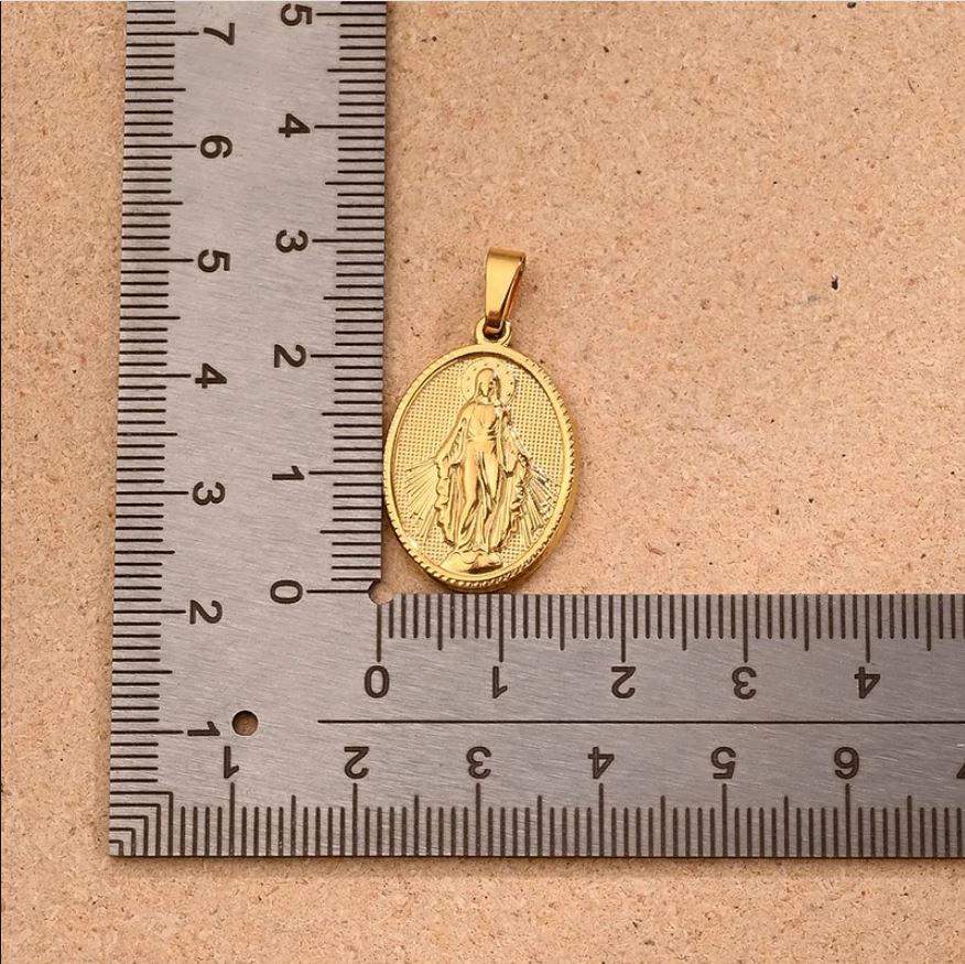 Dijes de acero - Medallas de religion