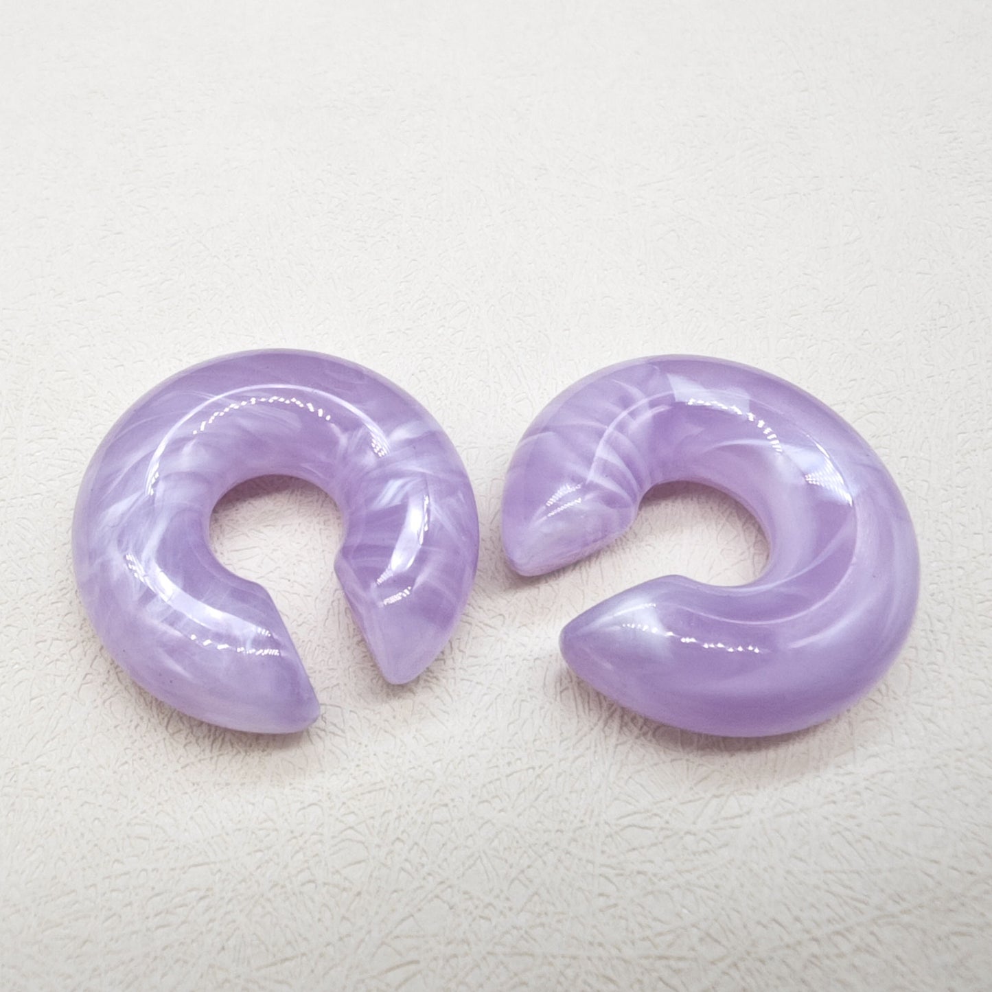 Earcuffs chunky acrilicos
