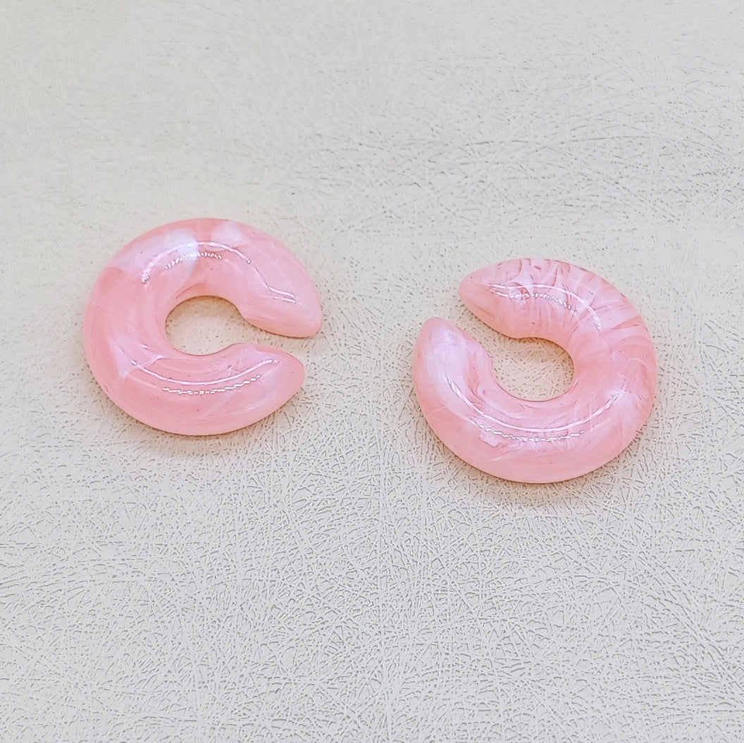 Earcuffs chunky acrilicos