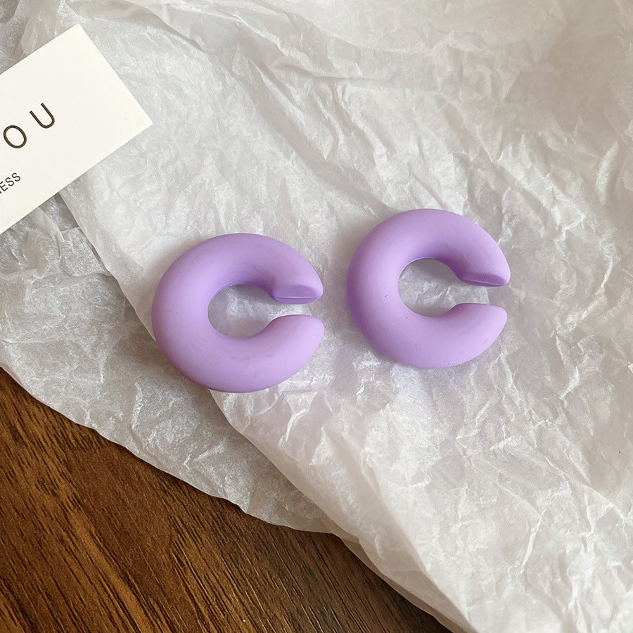 Earcuffs chunky acrilicos