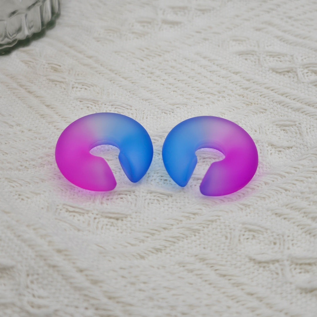 Earcuffs chunky acrilicos