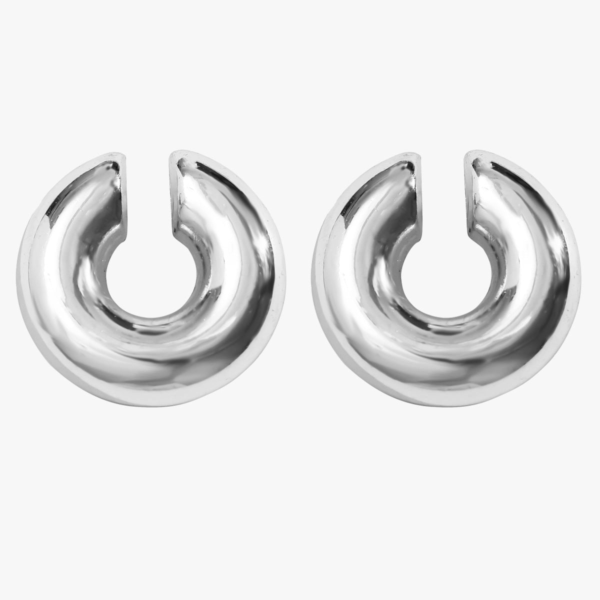 Earcuffs acrilicos metalizados