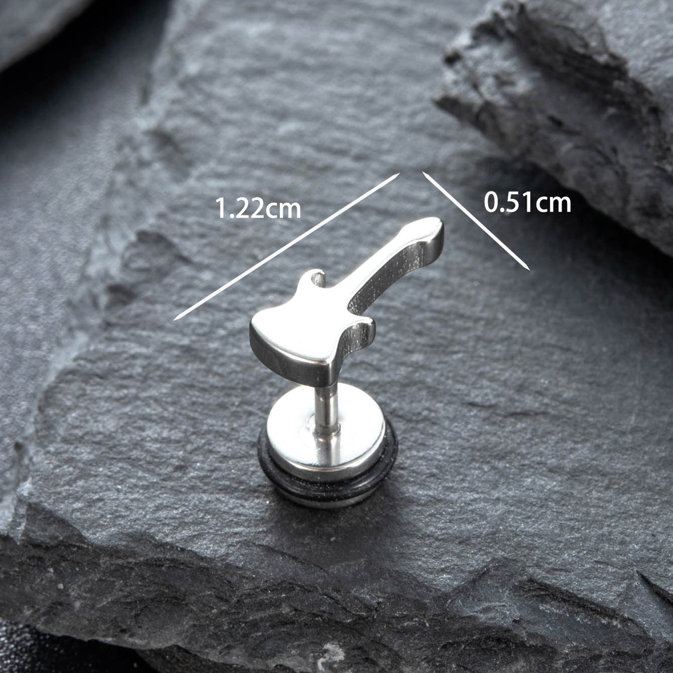 Piercing de acero inoxidable - Guitarra