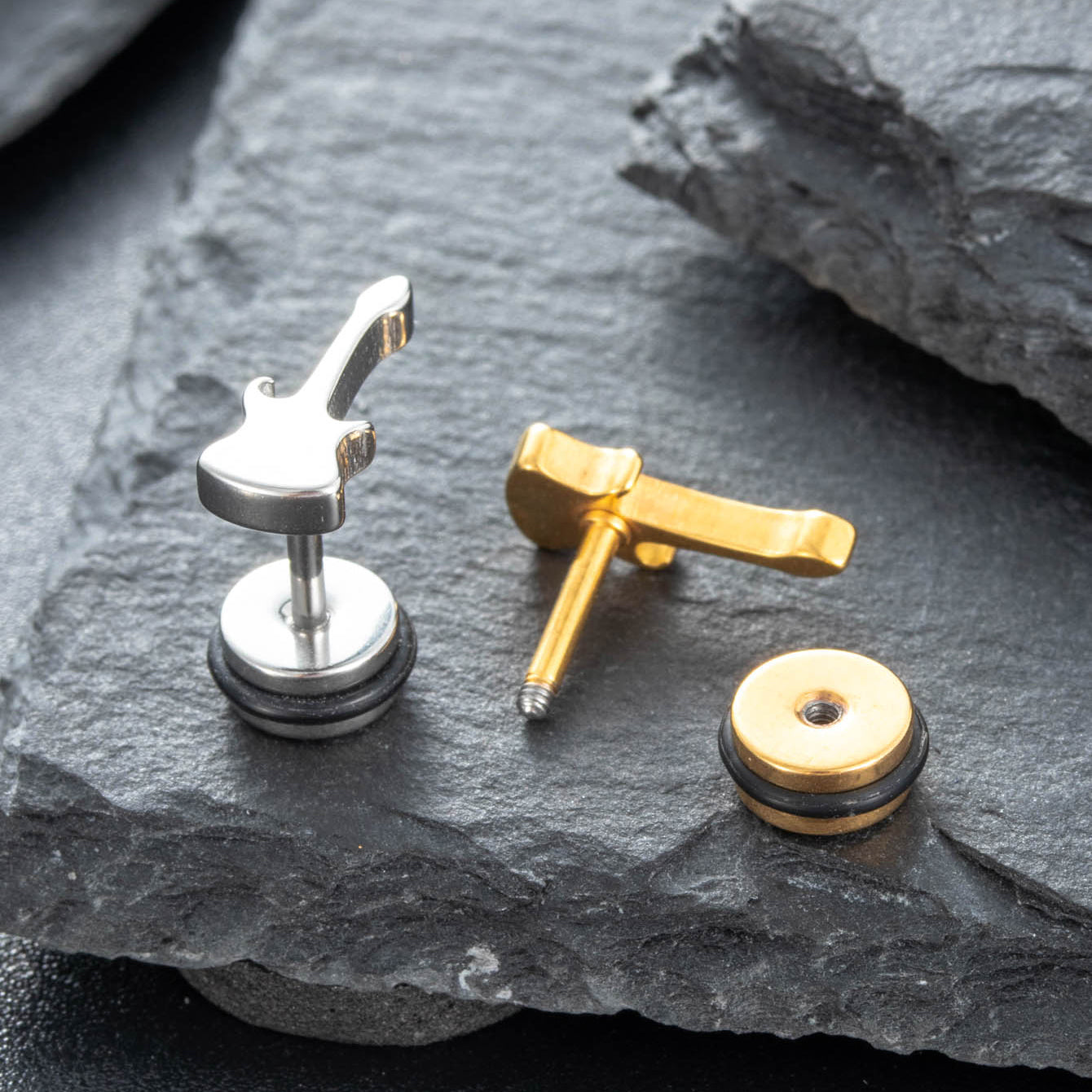 Piercing de acero inoxidable - Guitarra
