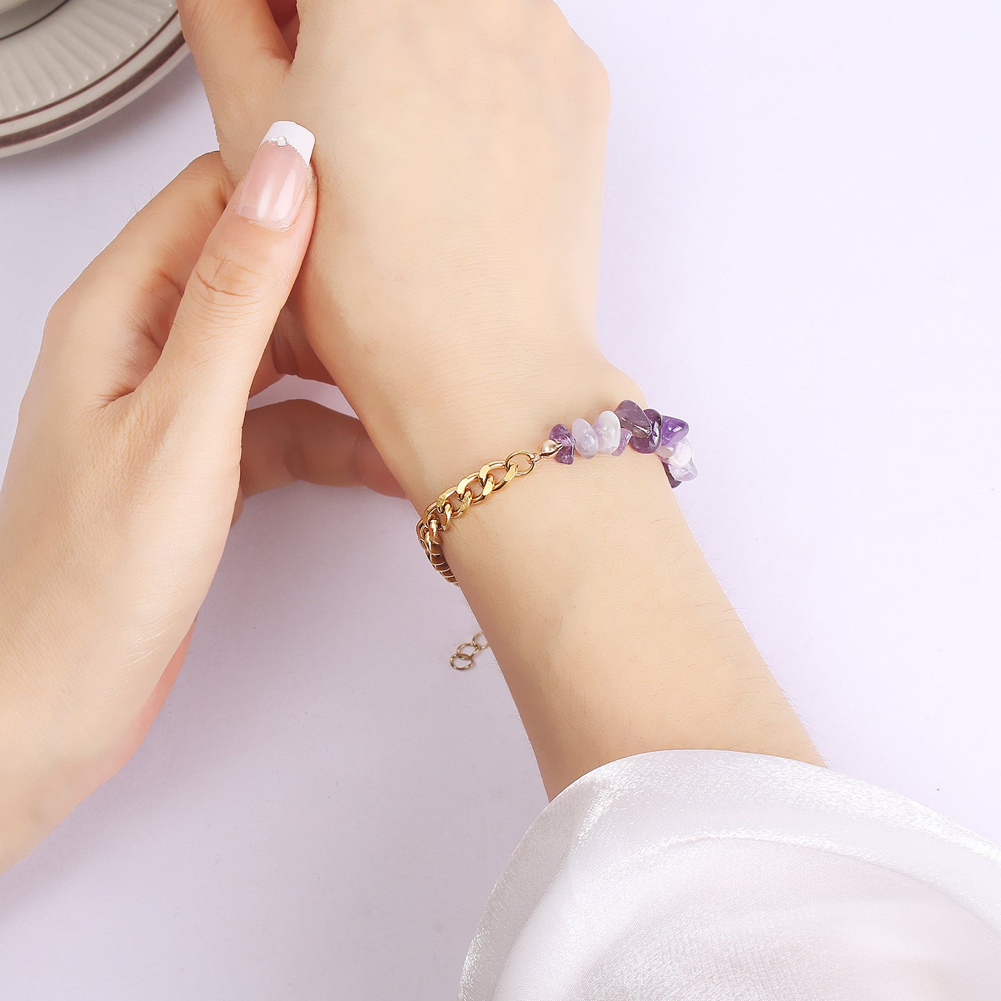 Pulseras de piedras naturales