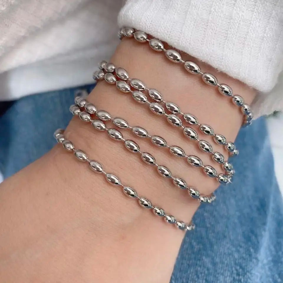 Pulseras estilo arrocito