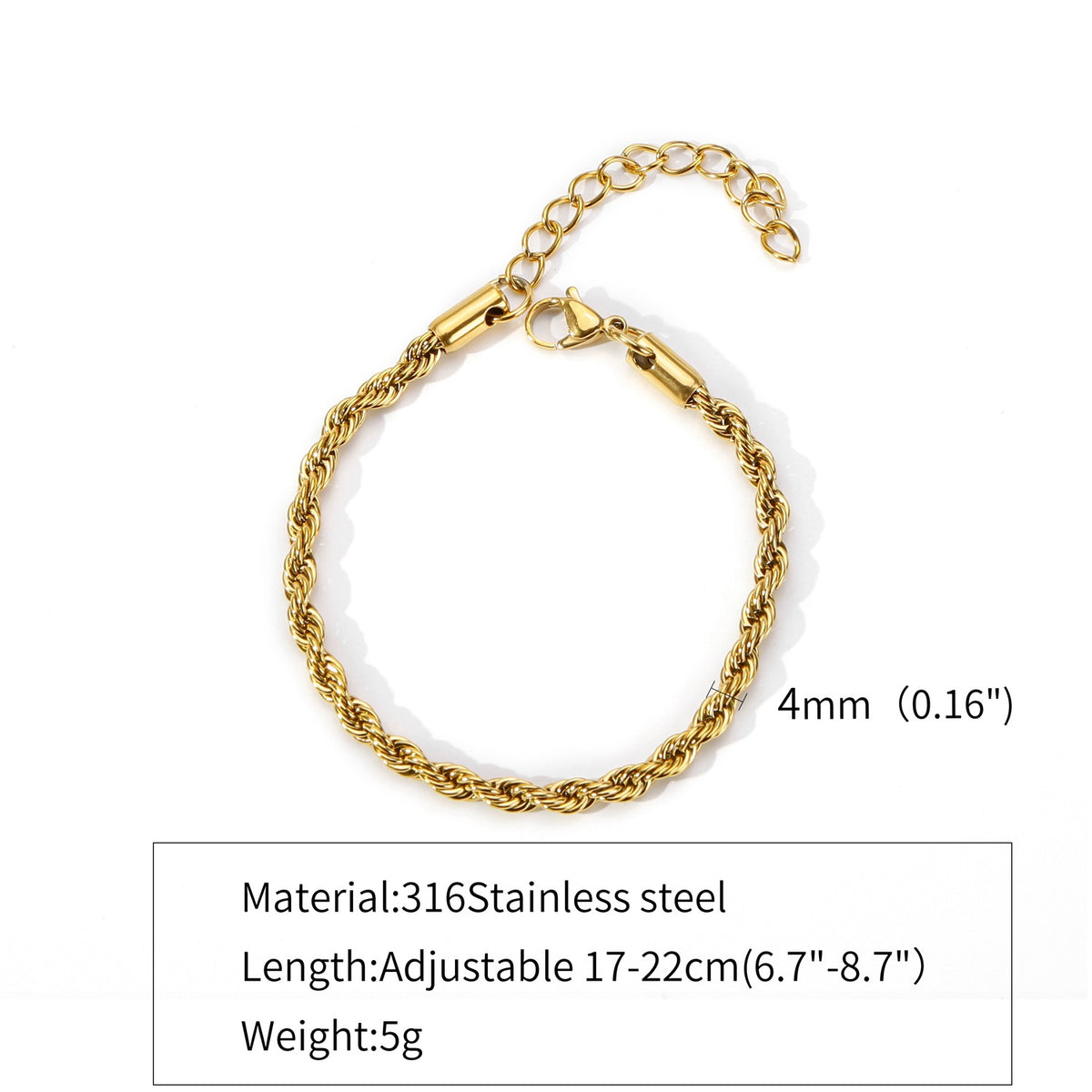 Pulseras de acero