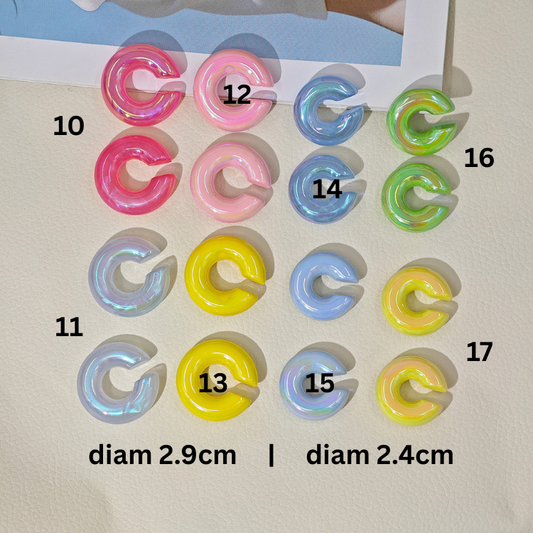 Earcuff chunky acrilicos