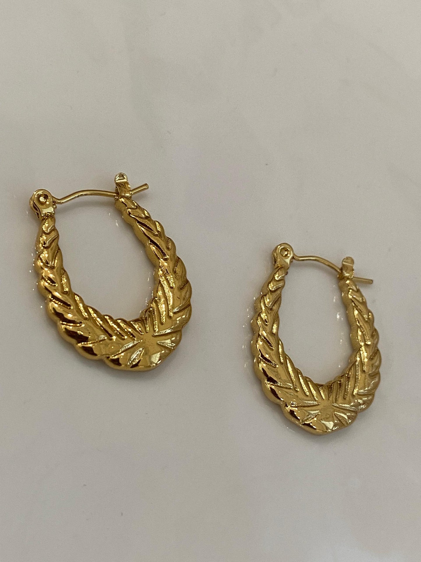 Zarcillos de acero