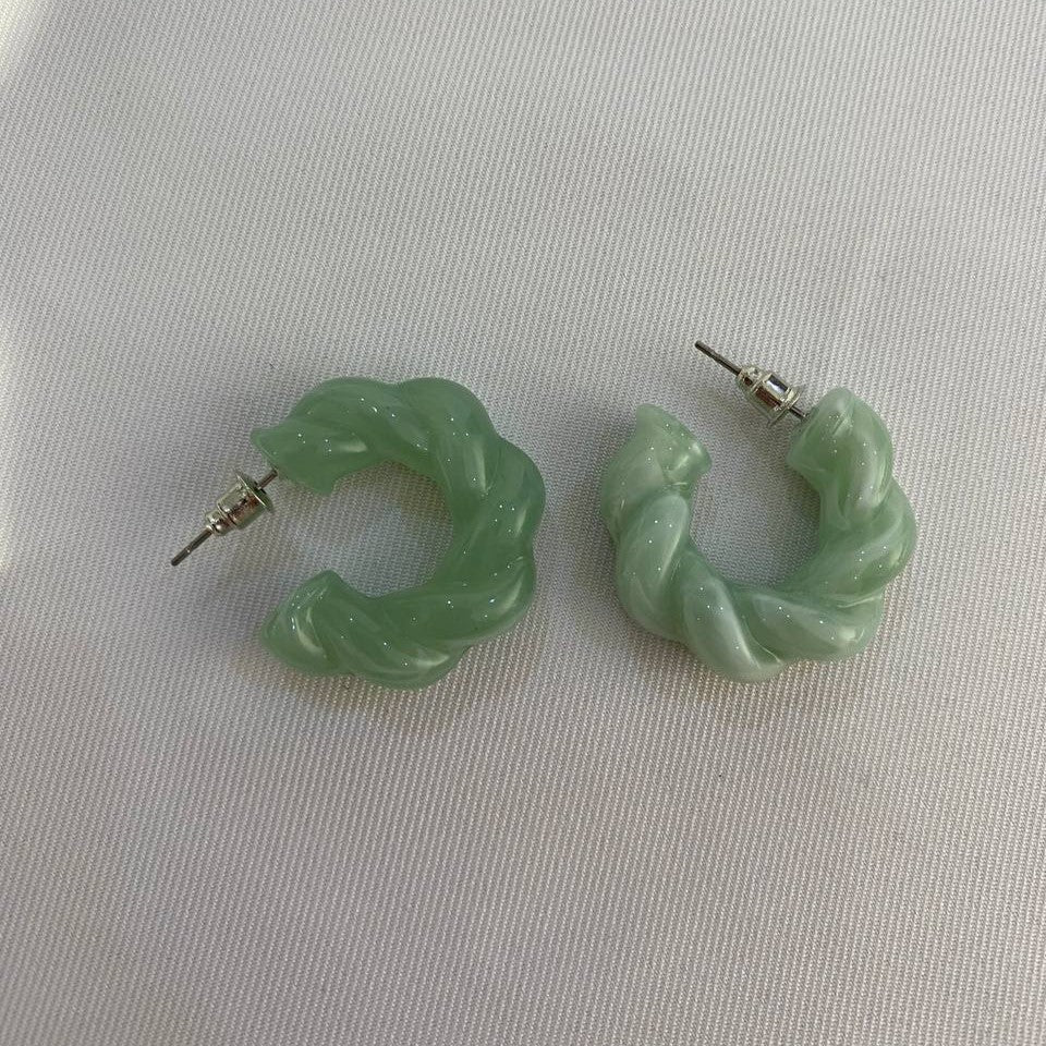 Zarcillos acrilicos de colores