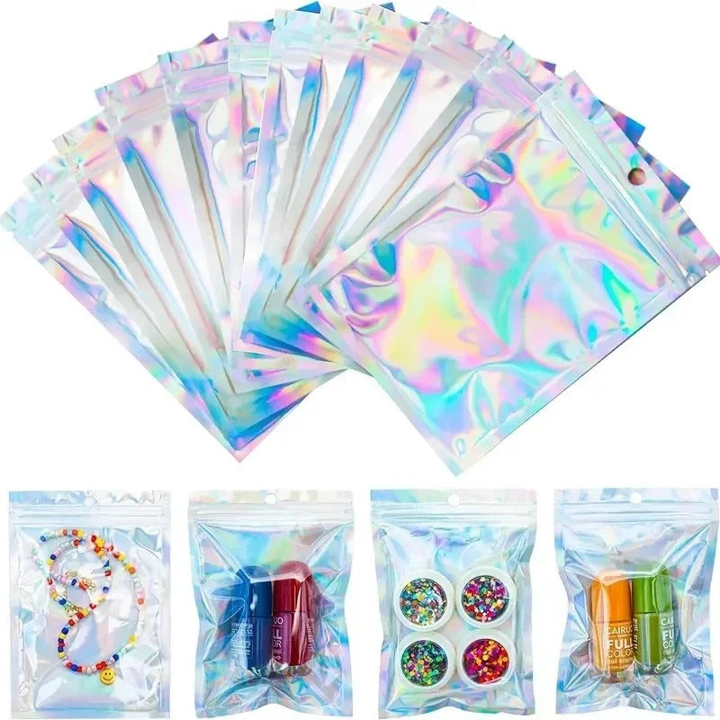 Bolsas tipo ziploc tornasol