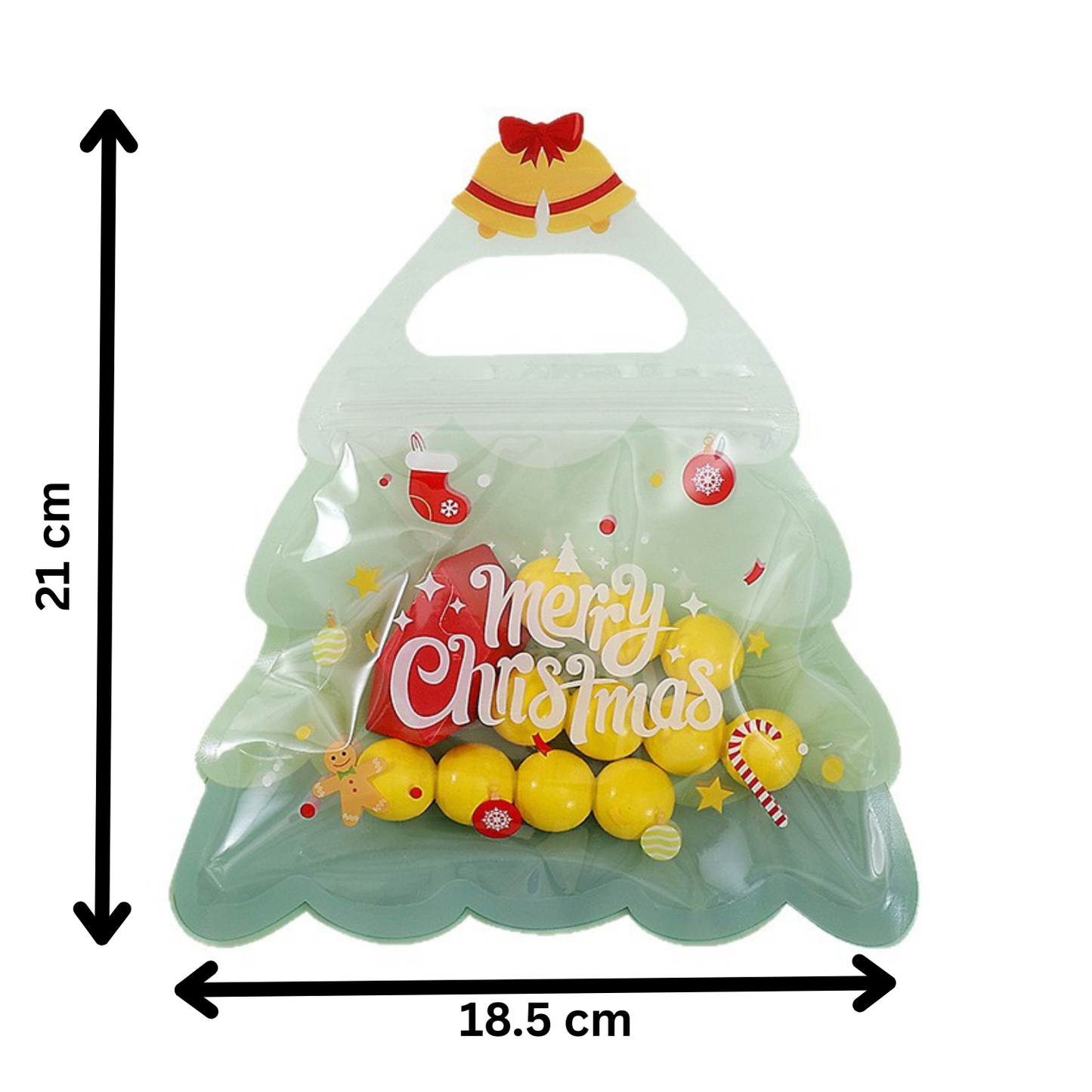 Bolsa tipo ziploc - Arbol de navidad